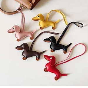 Handmade Dachshund Bag Pendant